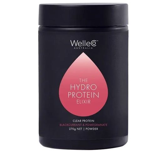 WelleCo The HydroProtein Elixir Blackcurrant & Pomegranate 270g