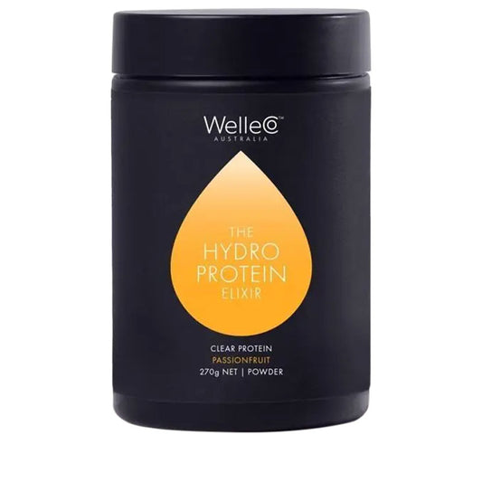 WelleCo The HydroProtein Elixir Passionfruit 270g
