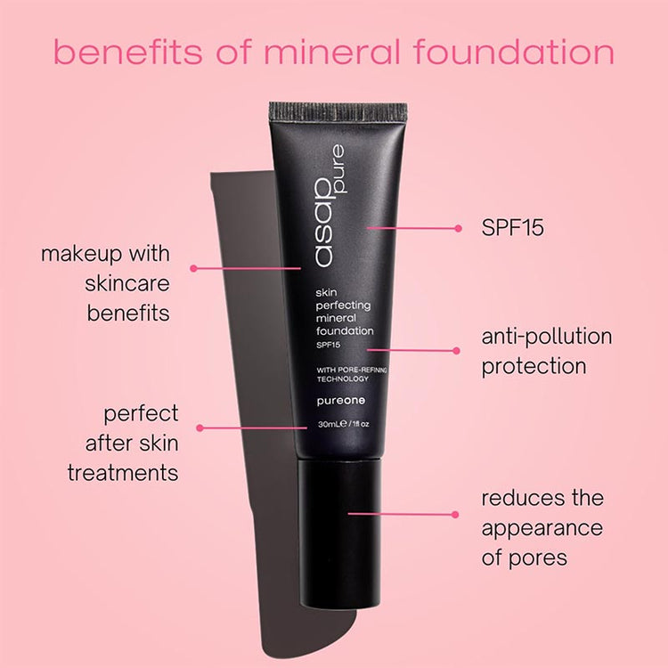 ASAP Pure Skin Perfecting Mineral Foundation 30ml