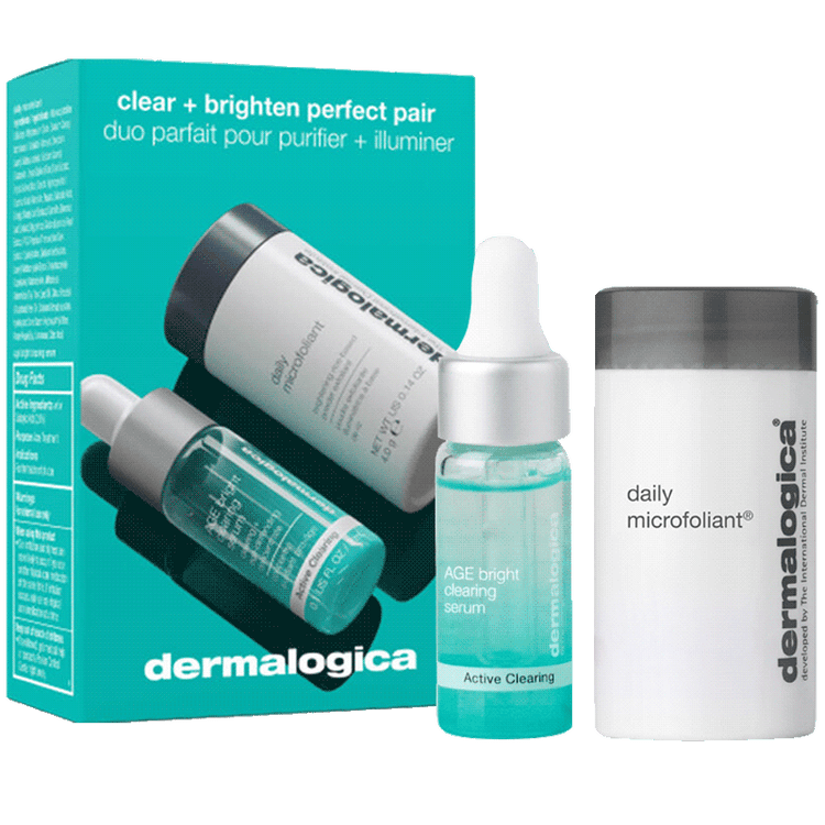 Free Dermalogica Clear + Brighten Perfect Pair