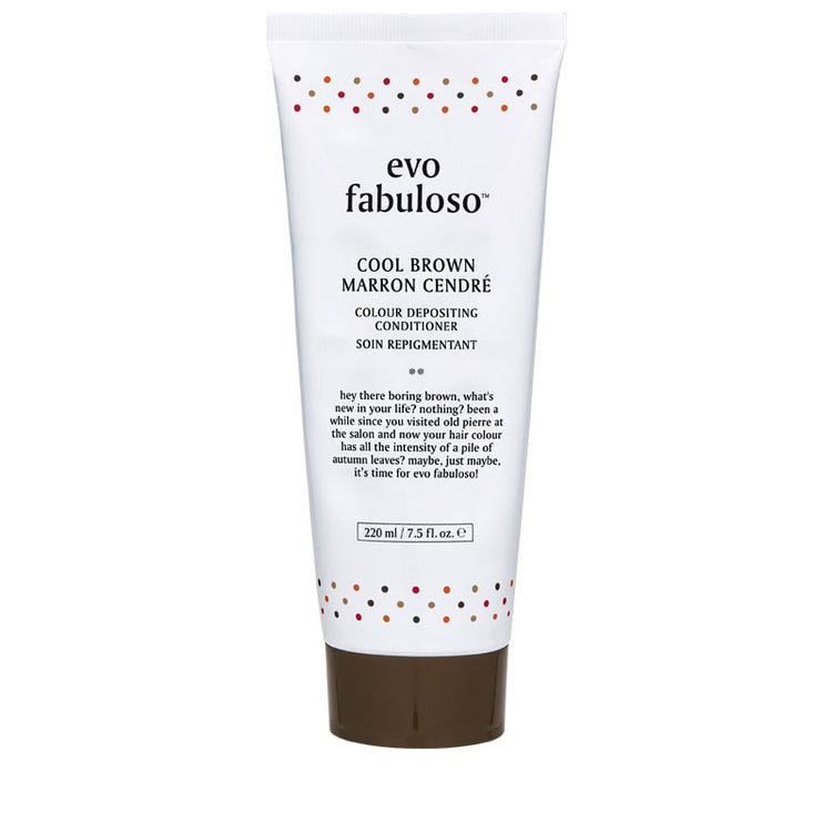 evo Fabuloso Cool Brown Colour Depositing Conditioner 220ml