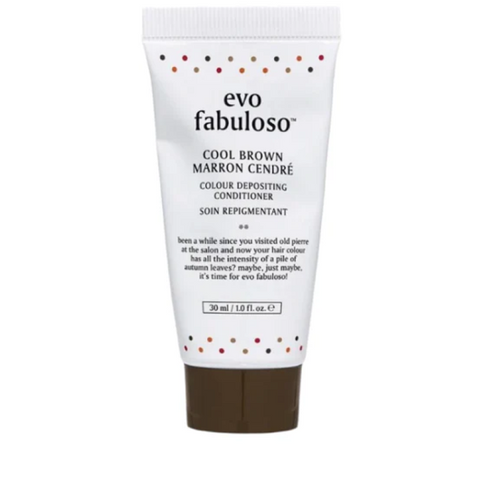 Free evo Fabuloso Cool Brown Colour Depositing Conditioner 30ml
