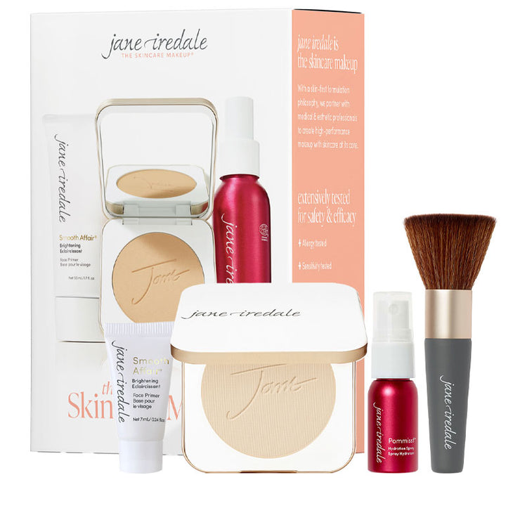 jane iredale Skincare Makeup System Starter Kit (with Handi Brush) - Bisque
