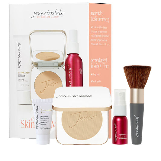 jane iredale Skincare Makeup System Starter Kit (with Handi Brush) - Warm Sienna