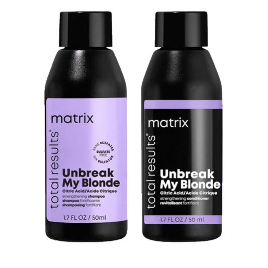 Matrix Total Results Unbreak My Blonde Shampoo 50ml and Matrix Total Results Unbreak My Blonde Conditioner 50ml