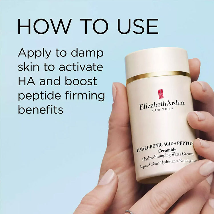 Elizabeth Arden Hyaluronic Acid + Peptides Ceramide Hydra-Plumping Water Cream 50ml
