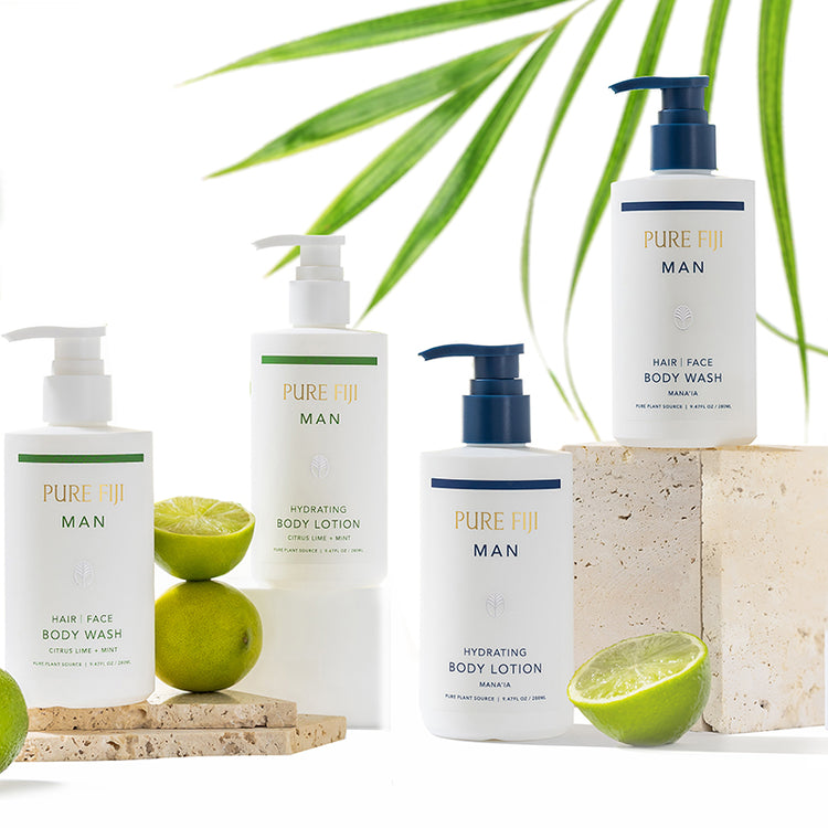 Pure Fiji MAN Trio - Citrus Lime & Mint