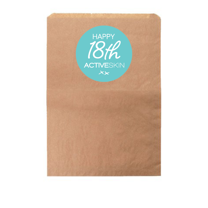 Free Activeskin 18th Birthday Party Bag