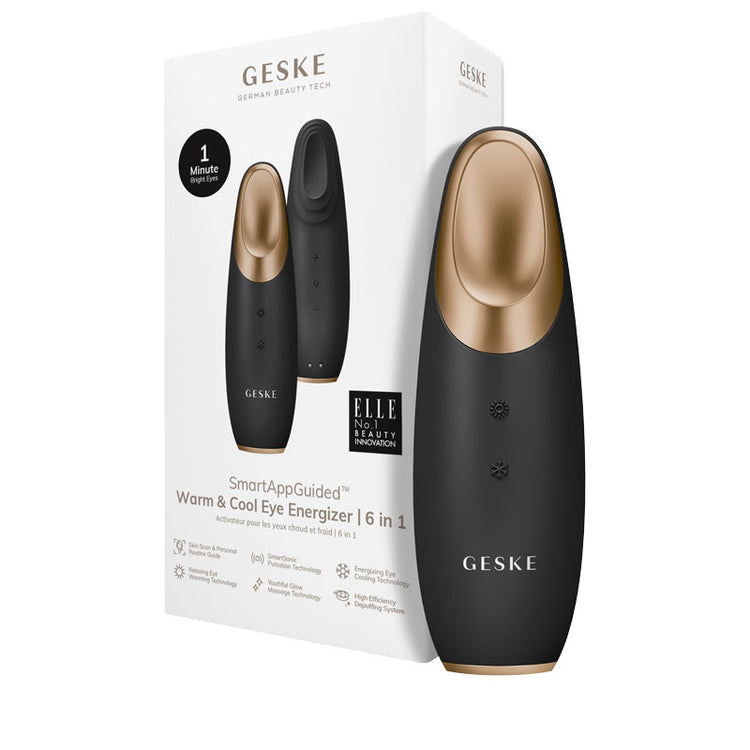 GESKE Warm & Cool Eye Energizer 6 in 1 - Black & Gold