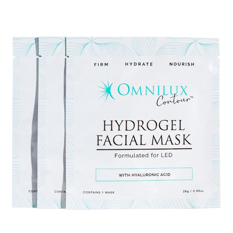 Omnilux Hydrogel Facial Mask 3 x 28g