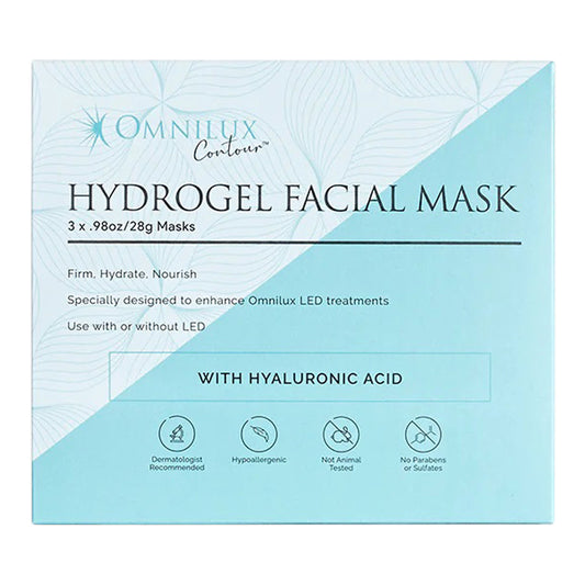 Omnilux Hydrogel Facial Mask 3 x 28g