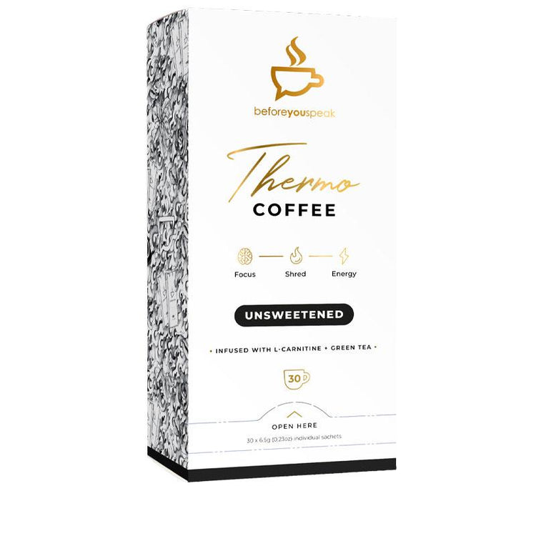 Beforeyouspeak Thermogenic Coffee - Unsweetened (30 serves)
