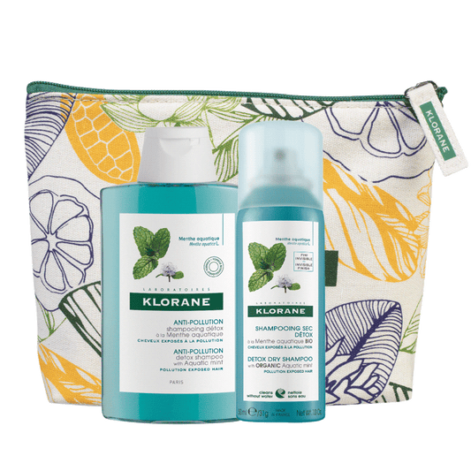 Klorane Aquatic Mint Scalp Detox Duo