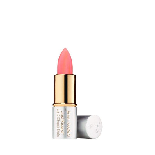 Free Jane Iredale Just Kissed Lip and Cheek Stain - Forever Pink 1.3g