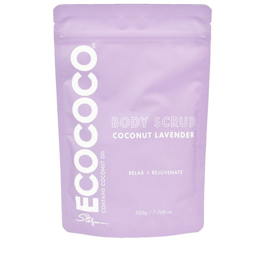 Ecococo Coconut Lavender Body Scrub 220g