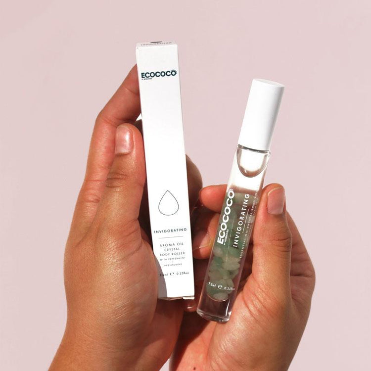 Ecococo Crystal Body Roller - Invigorating 7.5ml