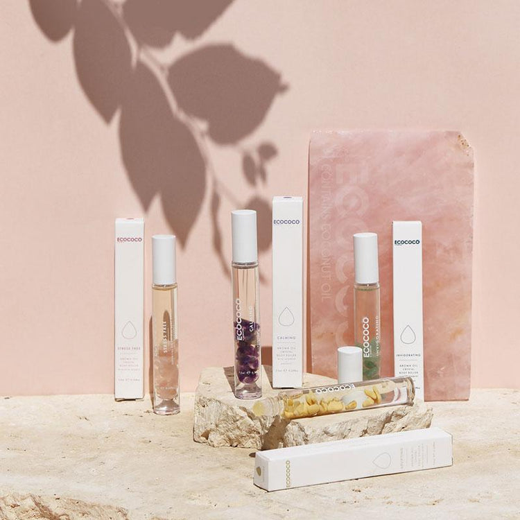 Ecococo Crystal Body Roller - Uplifting 7.5ml
