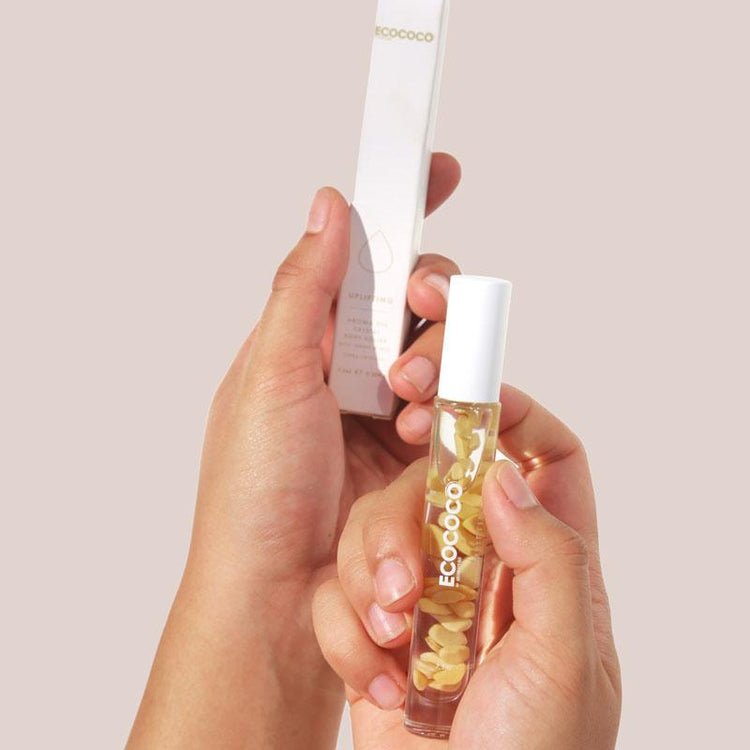 Ecococo Crystal Body Roller - Uplifting 7.5ml