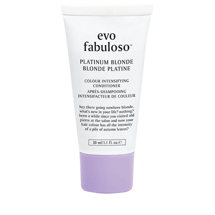 evo Fabuloso Platinum Blonde Colour Conditioner 30ml