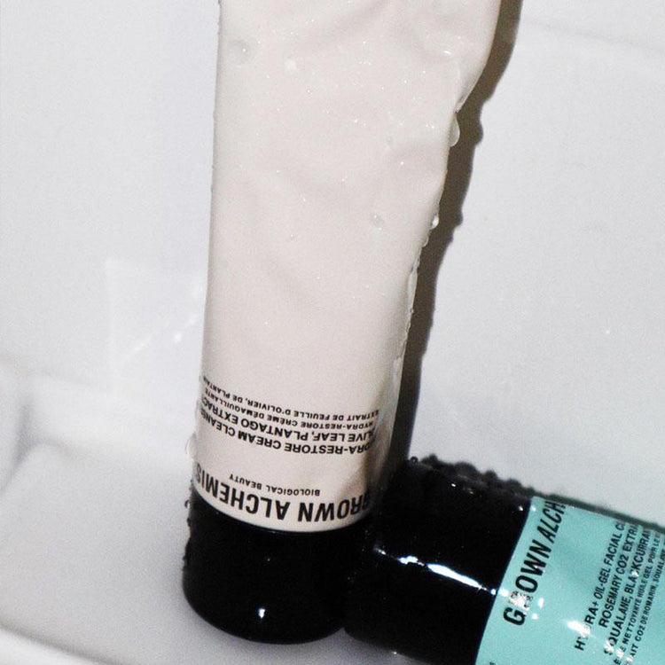 Grown Alchemist Hydra-Restore Cream Cleanser: Olive Leaf, Plantago Extract 100ml