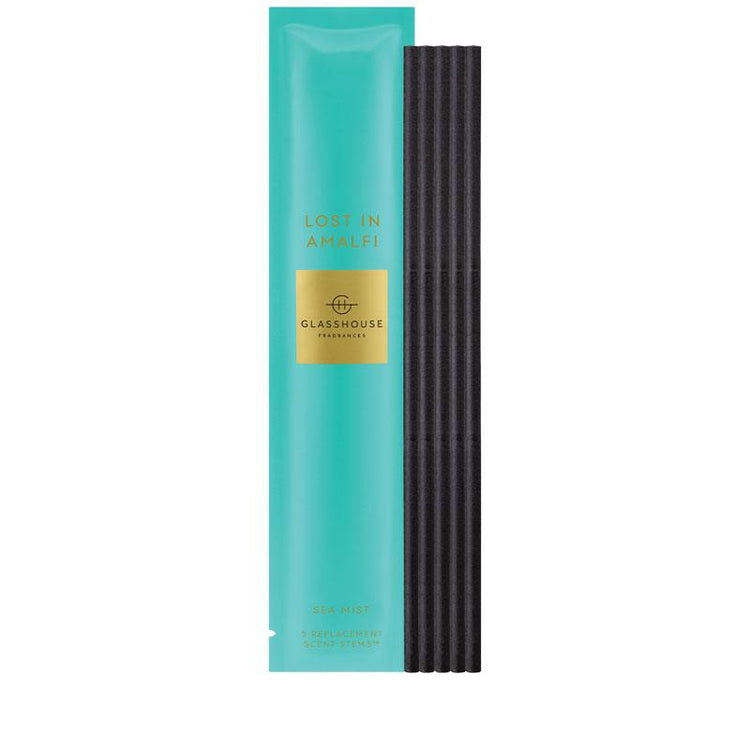 GLASSHOUSE FRAGRANCES Lost in Amalfi 5 Replacement Scent Stems