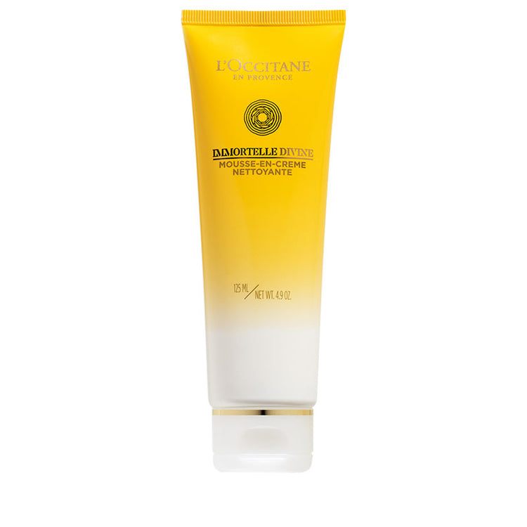 L'Occitane Immortelle Divine Foaming Cleansing Cream 125ml