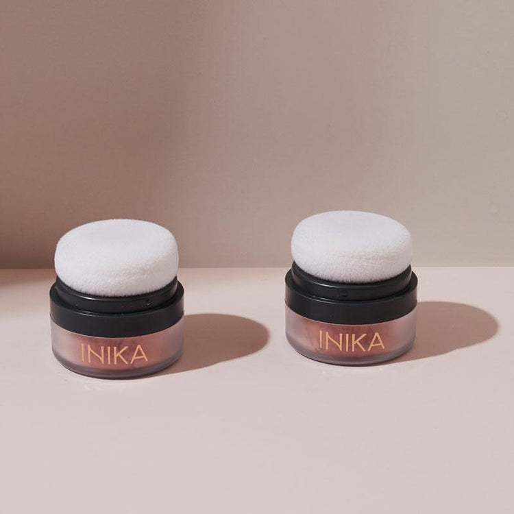 Inika Organic Mineral Blush Puff Pot - Rosy Glow 3g