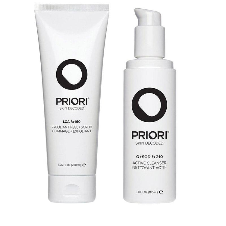 Priori Cleanse & Exfoliate Duo