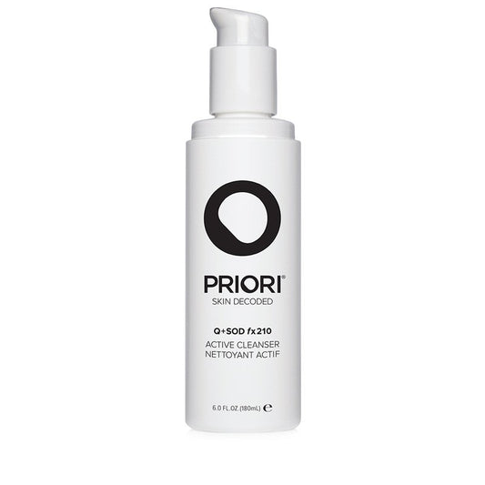 Priori Q+SOD fx210 Active Cleanser 180ml