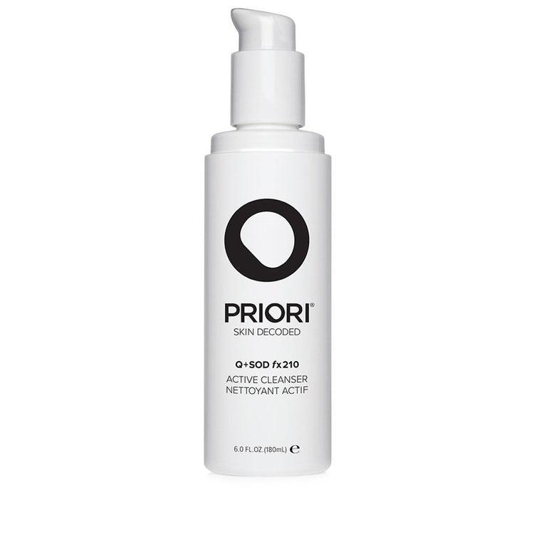 Priori Q+SOD fx210 Active Cleanser 180ml